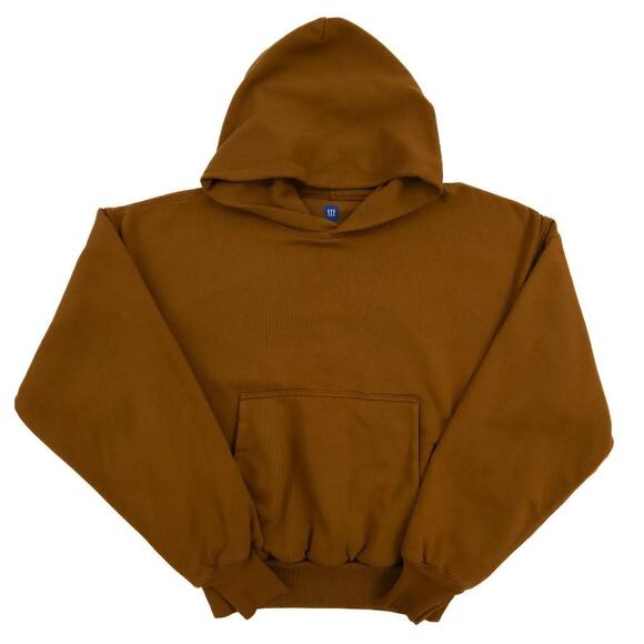 Yeezy GAP Adult Hoodie Brown S - Picture 2 of 6